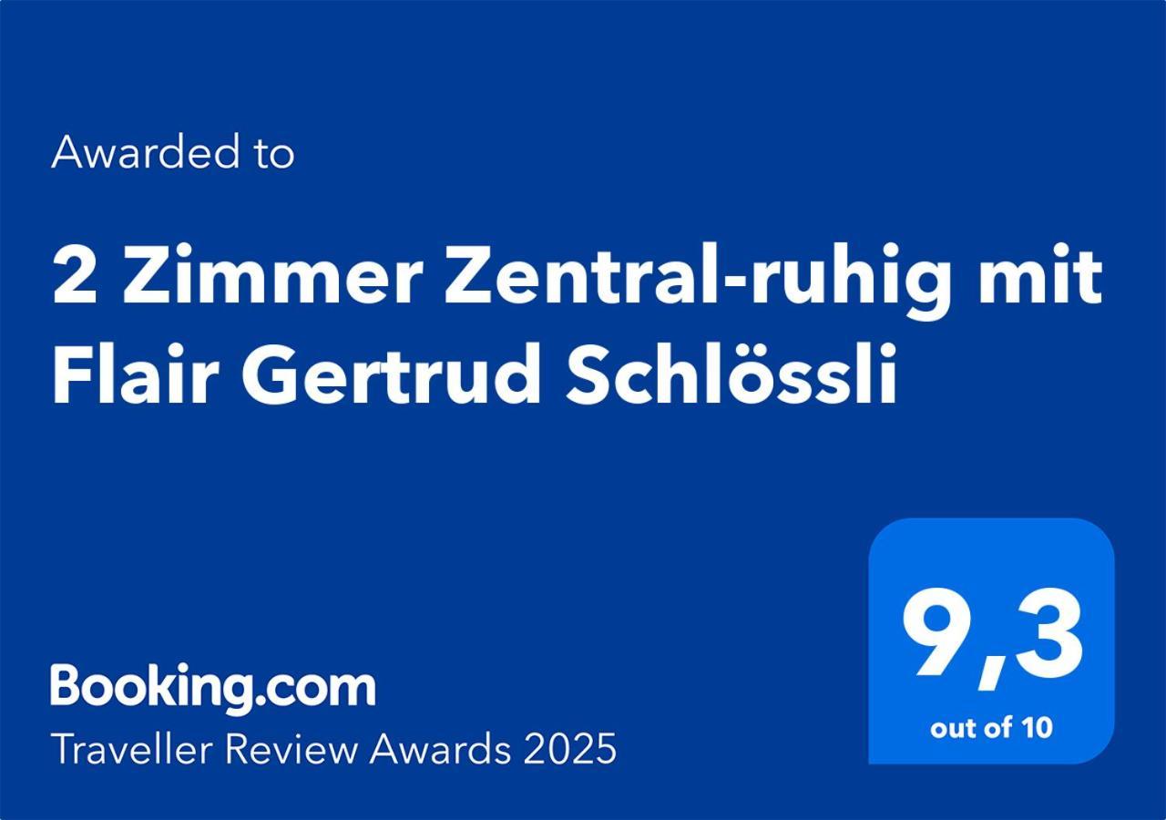 2 Zimmer Zentral-Ruhig Mit Flair Gertrud Schloessli St. Gallen Luaran gambar